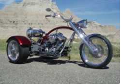 Flyin Trike Version 1 in the Badlands 